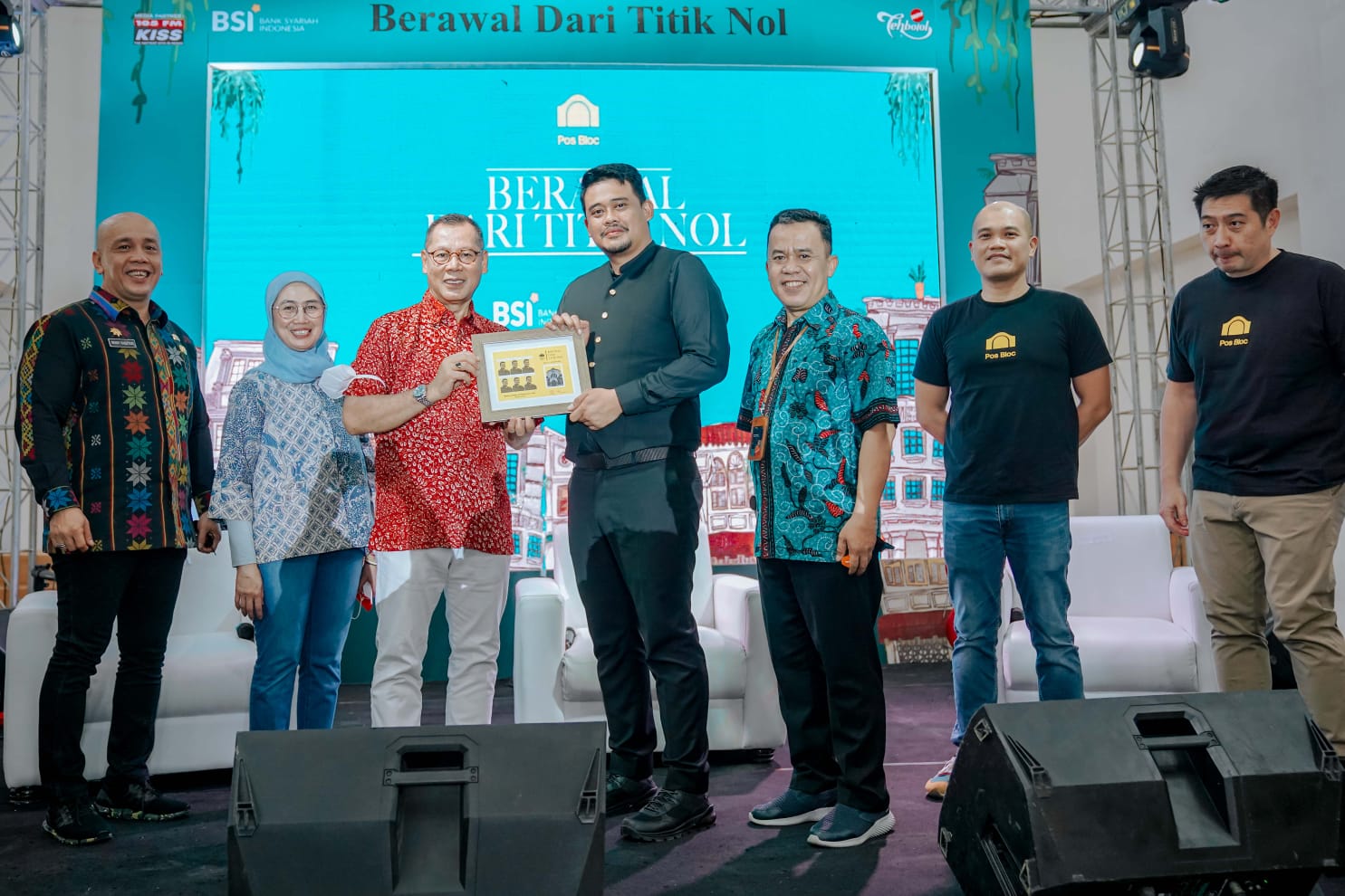 Bobby Nasution Apresiasi Pos Bloc Medan, Buka Ruang Hidupkan Ekonomi