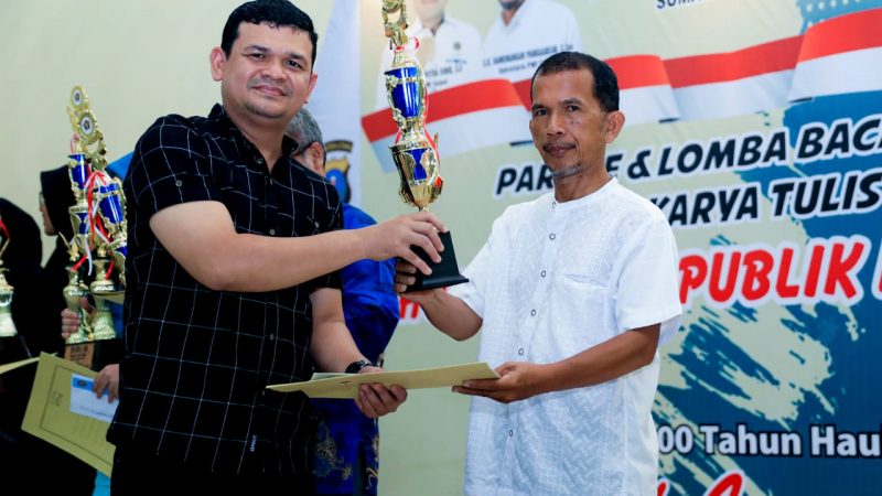 Pemko Medan Apresiasi Digelarnya Parade Puisi, Wadah Para Seniman untuk Berkarya
