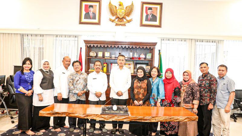 Wagub Musa Rajekshah dan Sekolah Pascasarjana USU Jajaki Kerja Sama