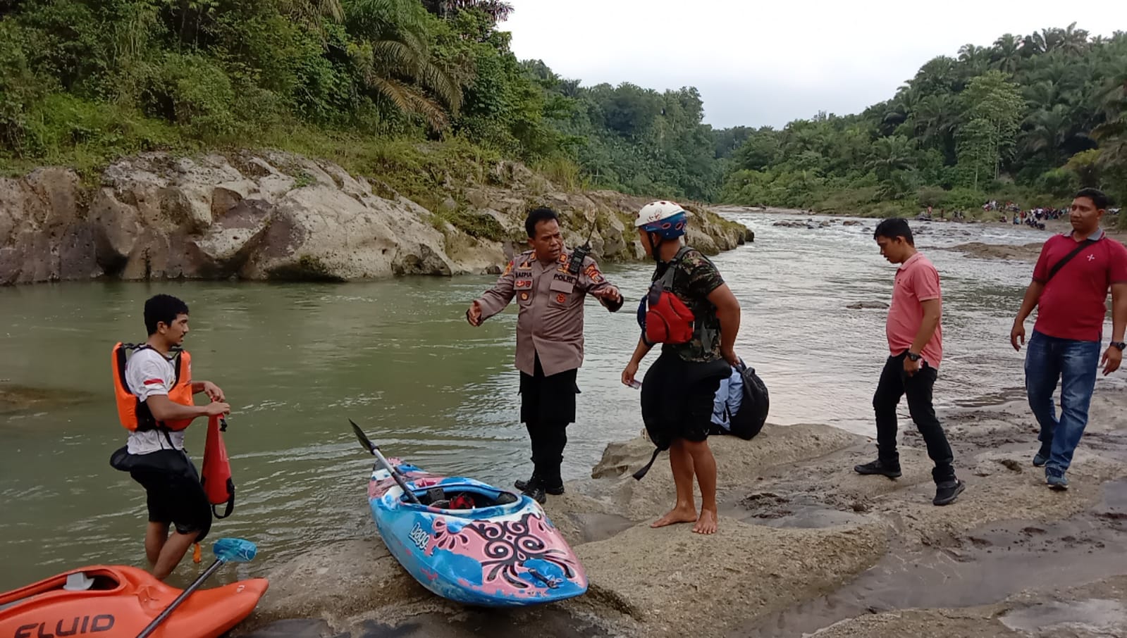 Diduga Tidak Bisa Berenang, Mahasiswa UMSU Hanyut di Sungai Bahbolon Sipispis Sergai