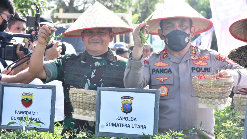 Pangdam: Kodam I/BB Siap Berkolaborasi dan Bersinergi untuk Menekan Inflasi Pangan di Sumut