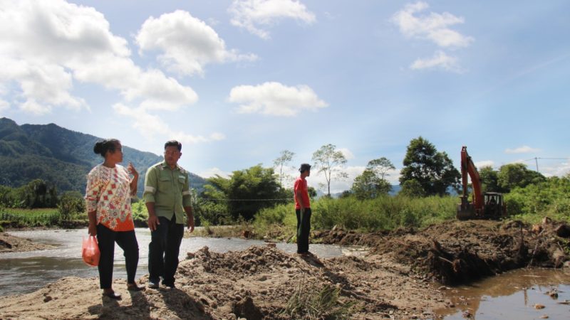 SungainAek Mandosi Meluap, TPL Lakukan Normalisasi
