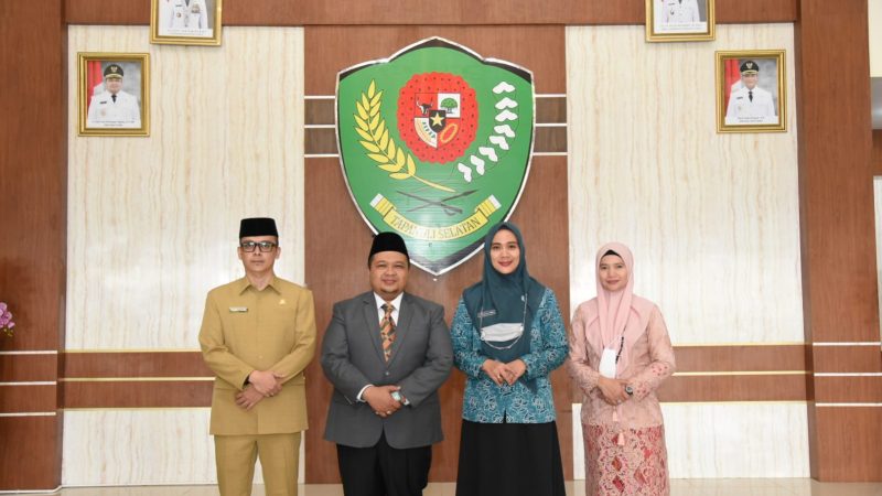 Bupati Dolly Lantik M Frananda Jadi Pejabat Tapsel