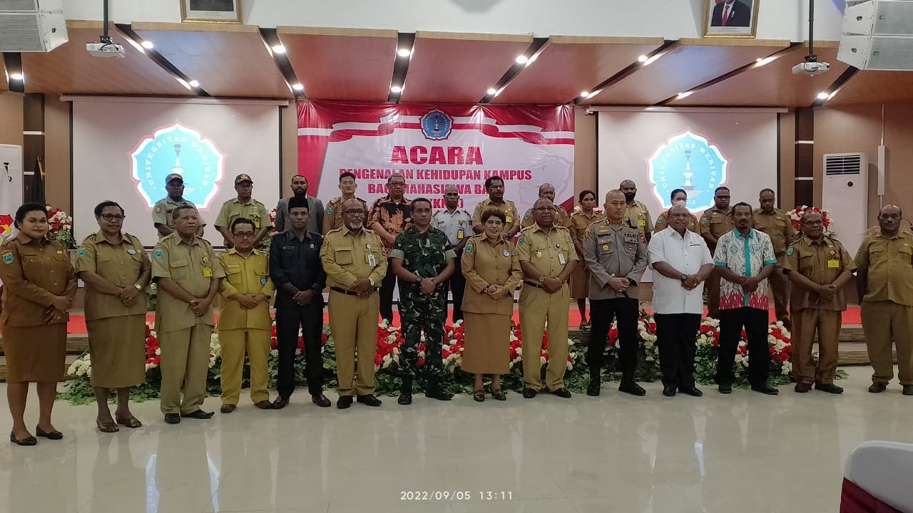 160 Mahasiswa Ikut PKKMB di Universitas Werisar Tahun Akademik 2022/2023