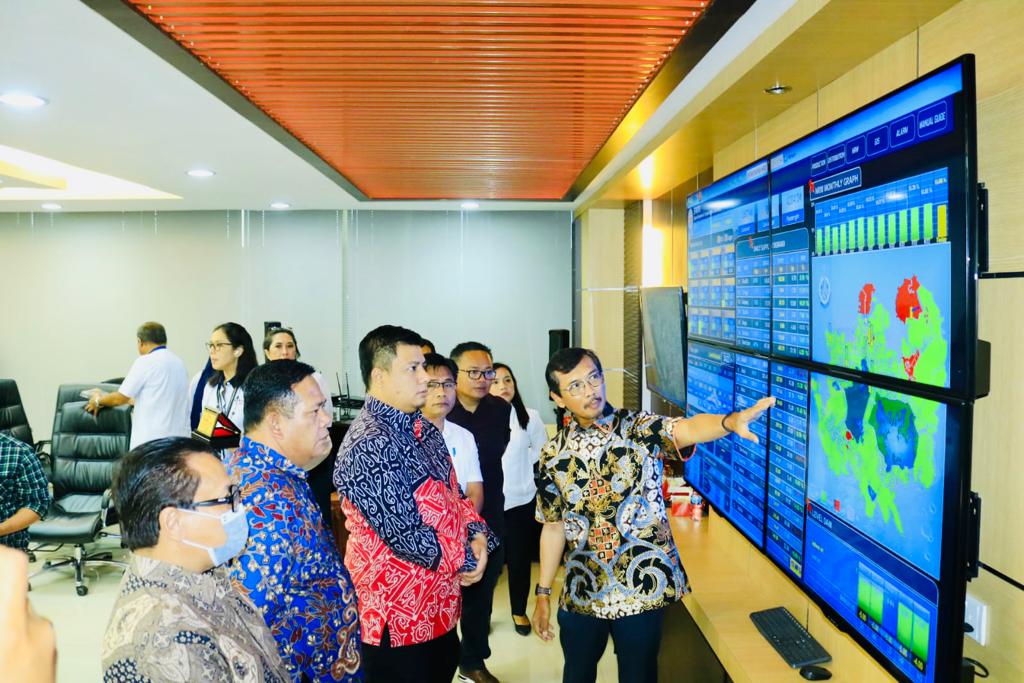 Guna Menuntaskan Program Air Bersih, Bupati Samosir Kunjungi ATB Batam
