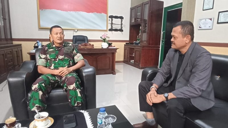 Ketua DPD Rimueng Kila Center Aceh (RKCA) Aceh Barat, Teuku Salahuddin Kembali Melakukan Kunjungan Silaturahmi ke MAKODIM 0105 Aceh Barat