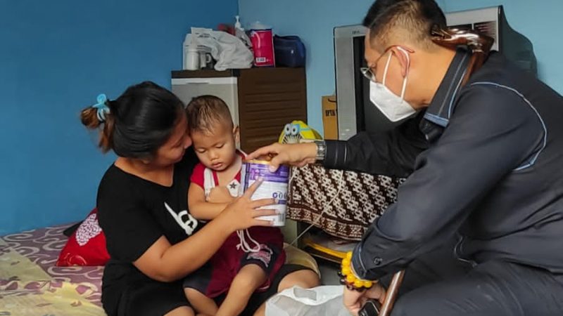 Tiga Bayi Stunting Mulai Membaik,  Wong Chun Sen : Kebersihannya Harus Dijaga