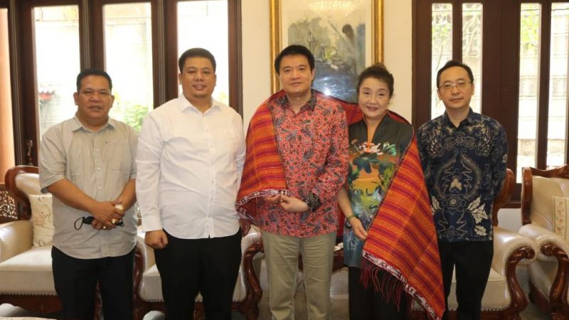 Bupati Samosir Bertemu Konsul Jenderal Tiongkok di Medan