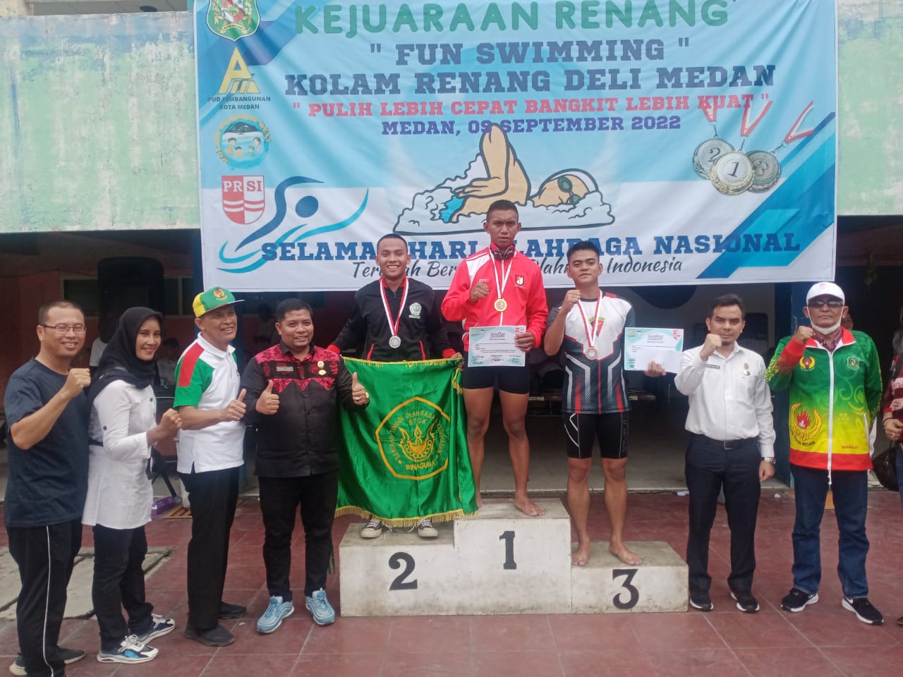 Raider 100/PS Ukir Prestasi Gemilang di Kejuaraan Renang “Fun Swimming” Kolam Renang Deli Medan