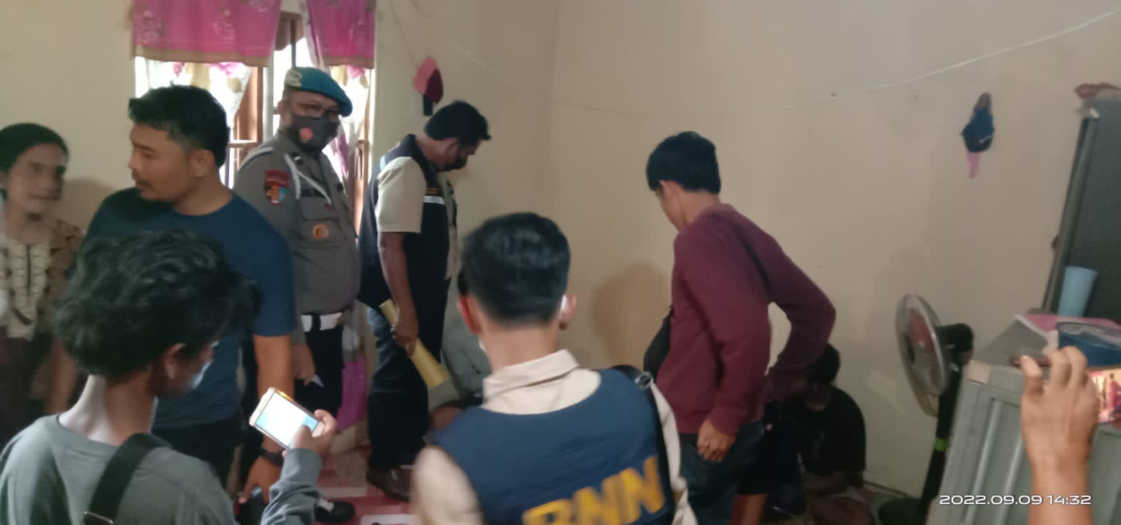 Gerebek Kampung Narkoba (GKN) Di Langkat , 3 (tiga) Pria Di Amankan