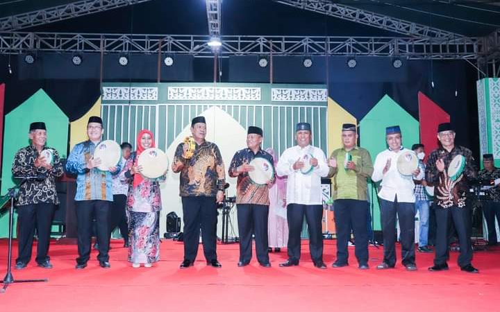 Walikota Tanjung Balai Buka Festival Seni Qasidah Tingkat Kota Tanjungbalai Tahun 2022.