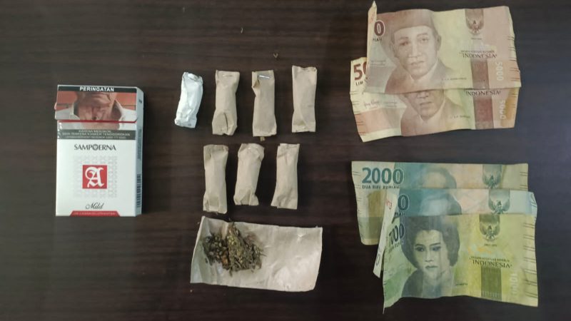 Sat Res Narkoba Polres Langkat Kembali Ungkap Kasus Tindak pidana Narkotika Jenis Daun Ganja kering