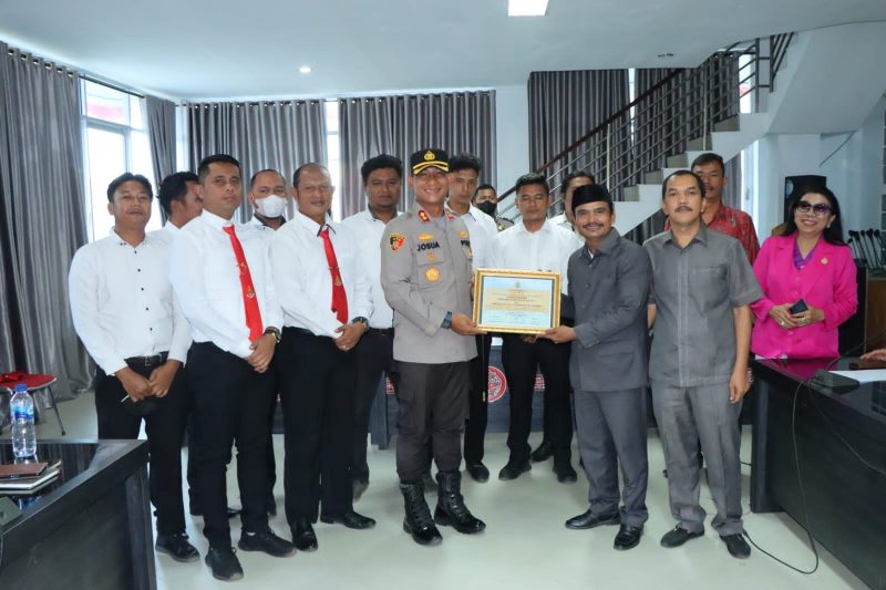 Wakil Ketua DPRD Samosir, Apresiasi Kinerja Kapolres