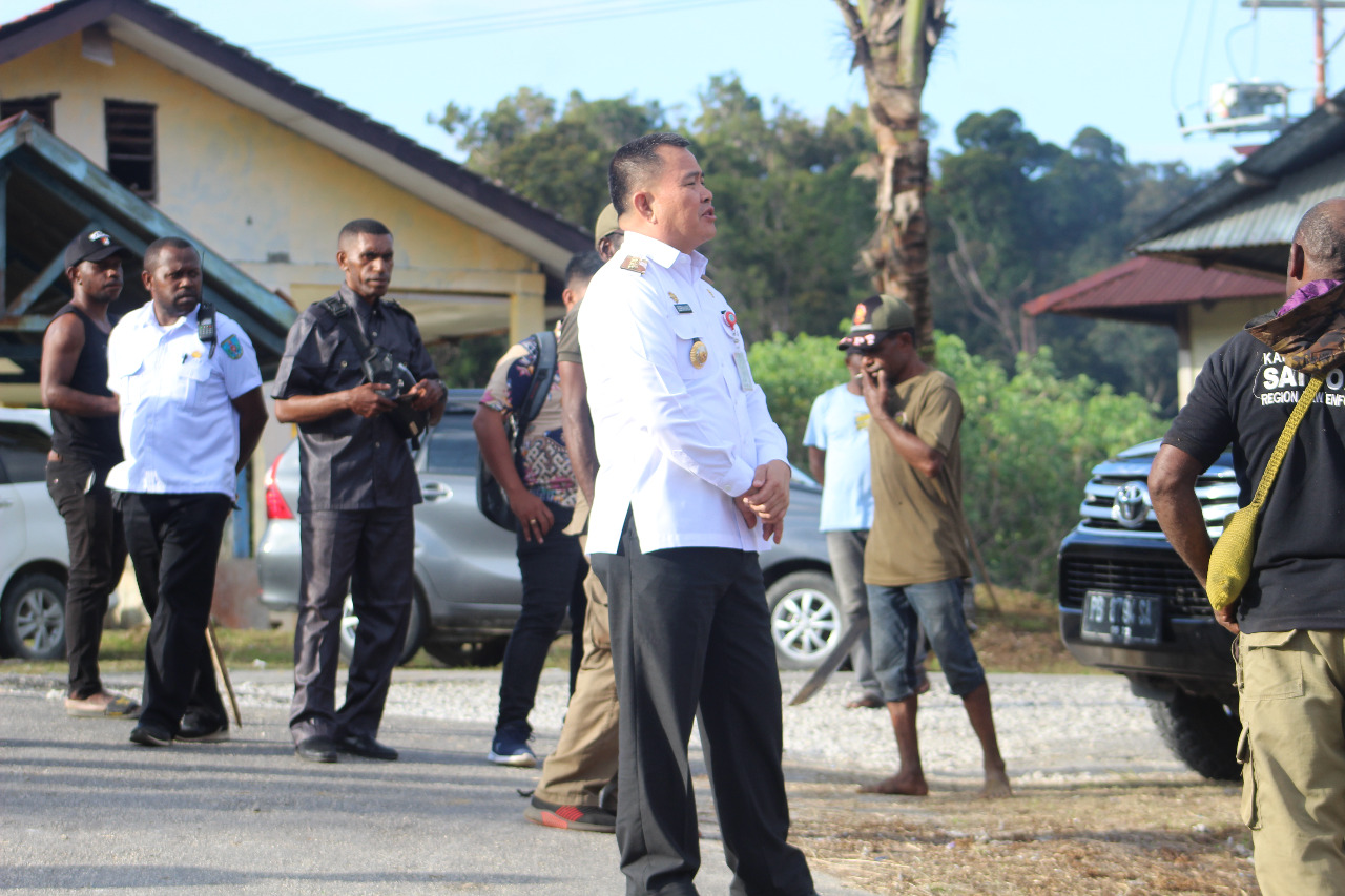 Satpol PP Maybrat di Tuntut Perketat Pintu Keluar dan Masuk Mata Jalan Athabu