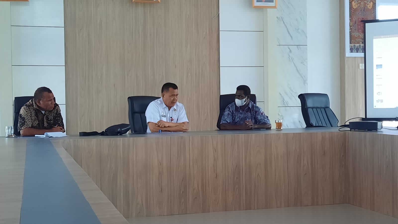 Pj Bupati Maybrat Menerima Kunjungan dari Balai Wilayah Sungai (BWS) Papua Barat