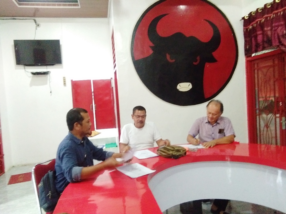 Mantan Ketua Partai PDI Perjuangan Kota Tanjung Balai Eks Anggota Dewan 2 Periode Calonkan Diri Legislatif