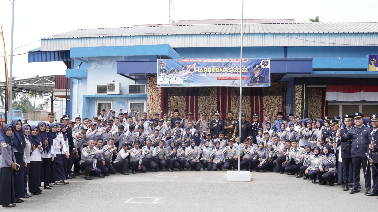 Berlangsung Semarak, Bupati Safaruddin Jadi Irup Harhubnas ke-51 dan Bacakan Sambutan Menteri