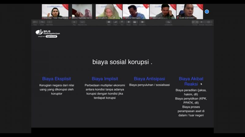 Cegah Gratifikasi dan Korupsi, BPJAMSOSTEK Meulaboh Gencar Lakukan Kampanye Anti Korupsi