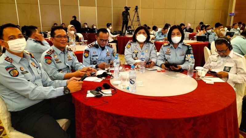 Ka. Rutan Cipinang Kanwil Kumham DKI Jakarta Hadiri Indonesia Netherlands Legal Update (INLU)