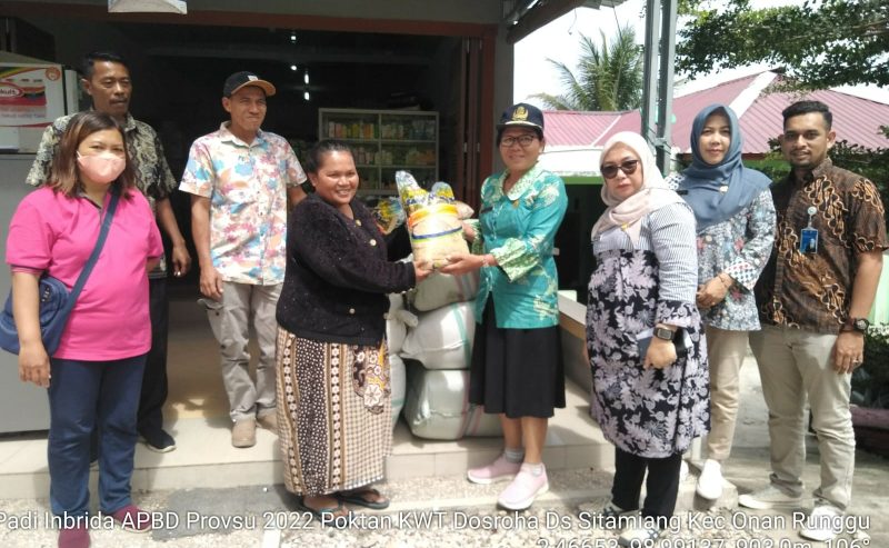 Pemkab Samosir Terima Bantuan 12,5 ton Bibit dari Pemprovsu