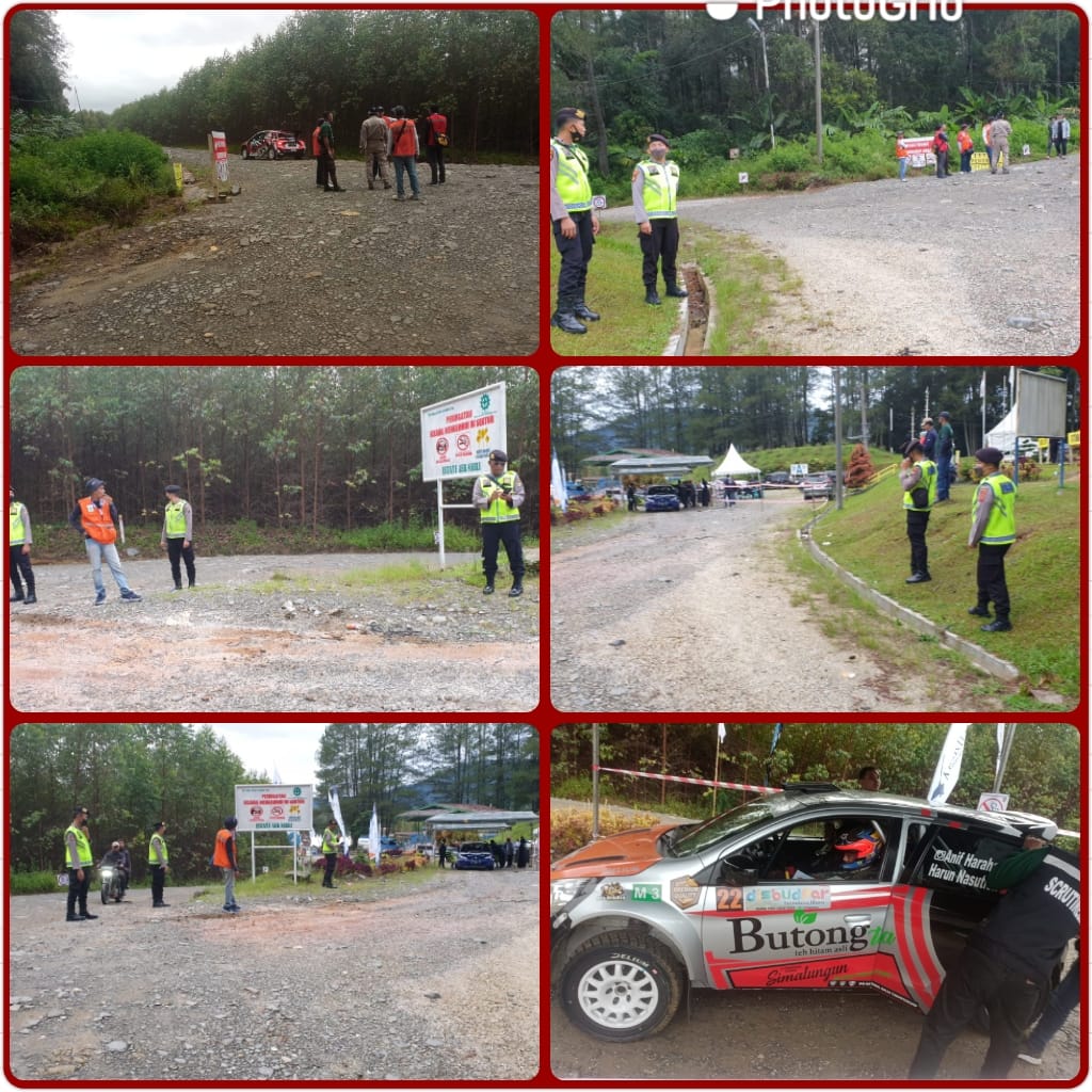 Event Danau Toba Rally 2022 Mendapat Pengamanan Ketat Dari Polres Simalungun