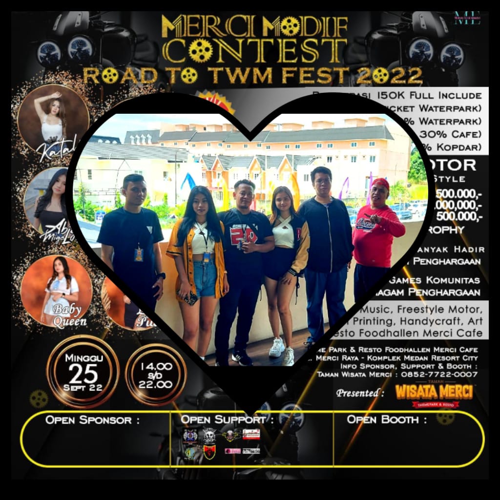 Freedom Fighters Squad Dan V-DAM Hadiri Merci Modif Contest Road To TWM 2022