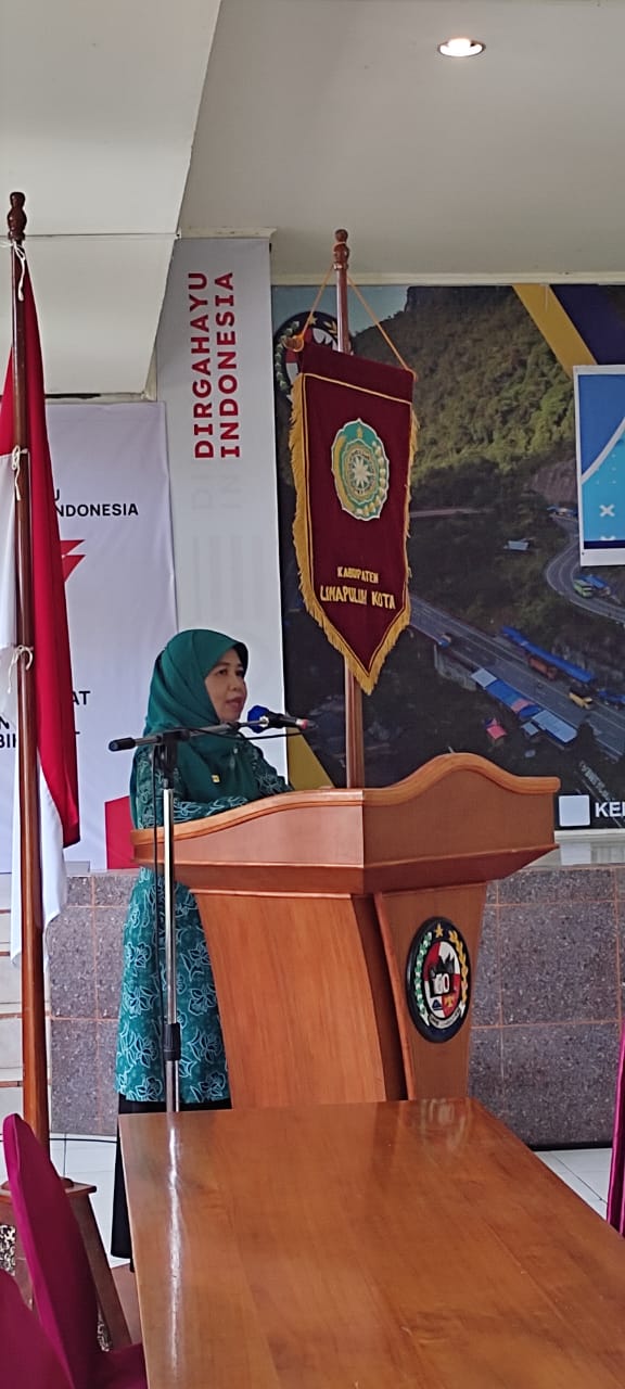 Gelar Bimtek Gerakan PKK Bagi Pengurus TP-PKK Nagari se Kabupaten Limapuluh Kota, Ini Pesan Nevi Safaruddin