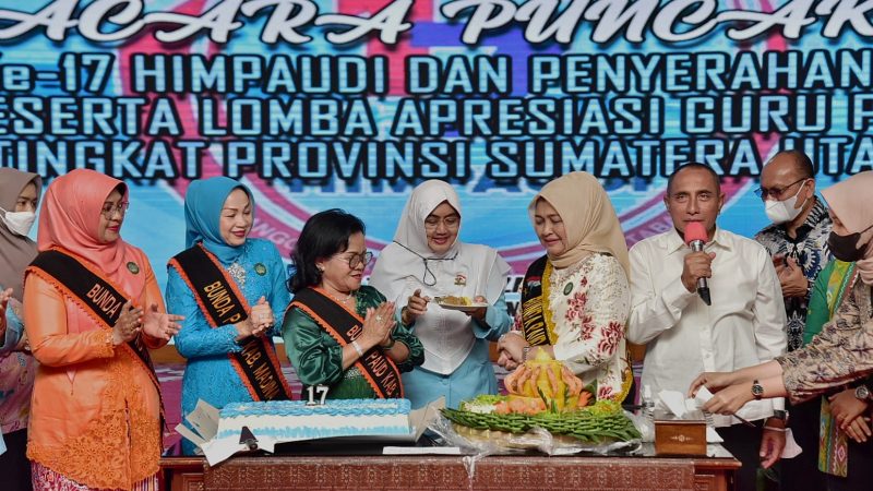 HUT ke-17 HIMPAUDI, Edy Rahmayadi Harapkan Guru PAUD Jadi Teladan  
