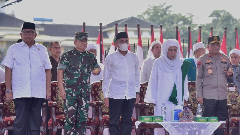Dampingi Wantimpres Lepas Kirab Merah Putih, Edy Rahmayadi: Sumut ini Kompak