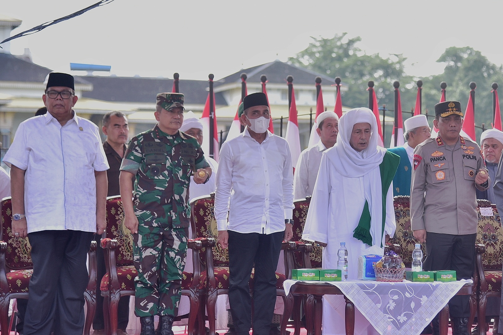 Dampingi Wantimpres Lepas Kirab Merah Putih, Edy Rahmayadi: Sumut ini Kompak