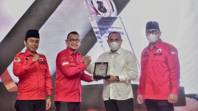 Pidato Kebangsaan di Pelantikan BMI, Edy Rahmayadi Ajak Semua Pihak Bersatu Membangun Sumut