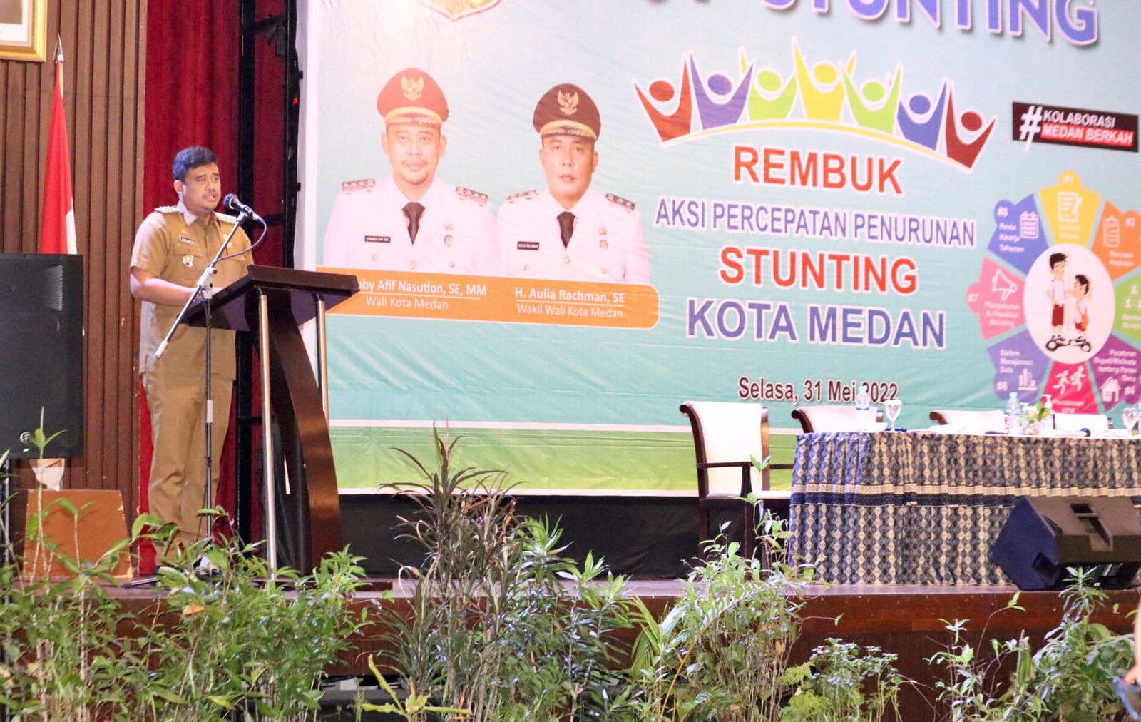 Turunkan Stunting, Bobby Nasution Kolaborasikan Program dan Kegiatan Perangkat-perangkat Daerah Pemko Medan