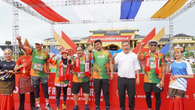 Dukung Sport Tourism Medan, Bobby Nasution Apresiasi Digelarnya Friendship Run Borobudur Marathon 2022
