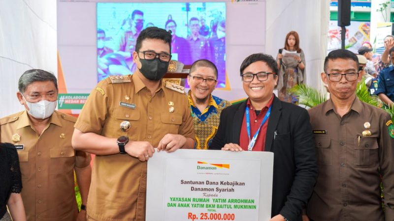 Resmikan Pasar Aksara, Bobby Nasution Minta PUD Pasar Selesaikan Semua Persoalan & Layani Pedagang Dengan Baik