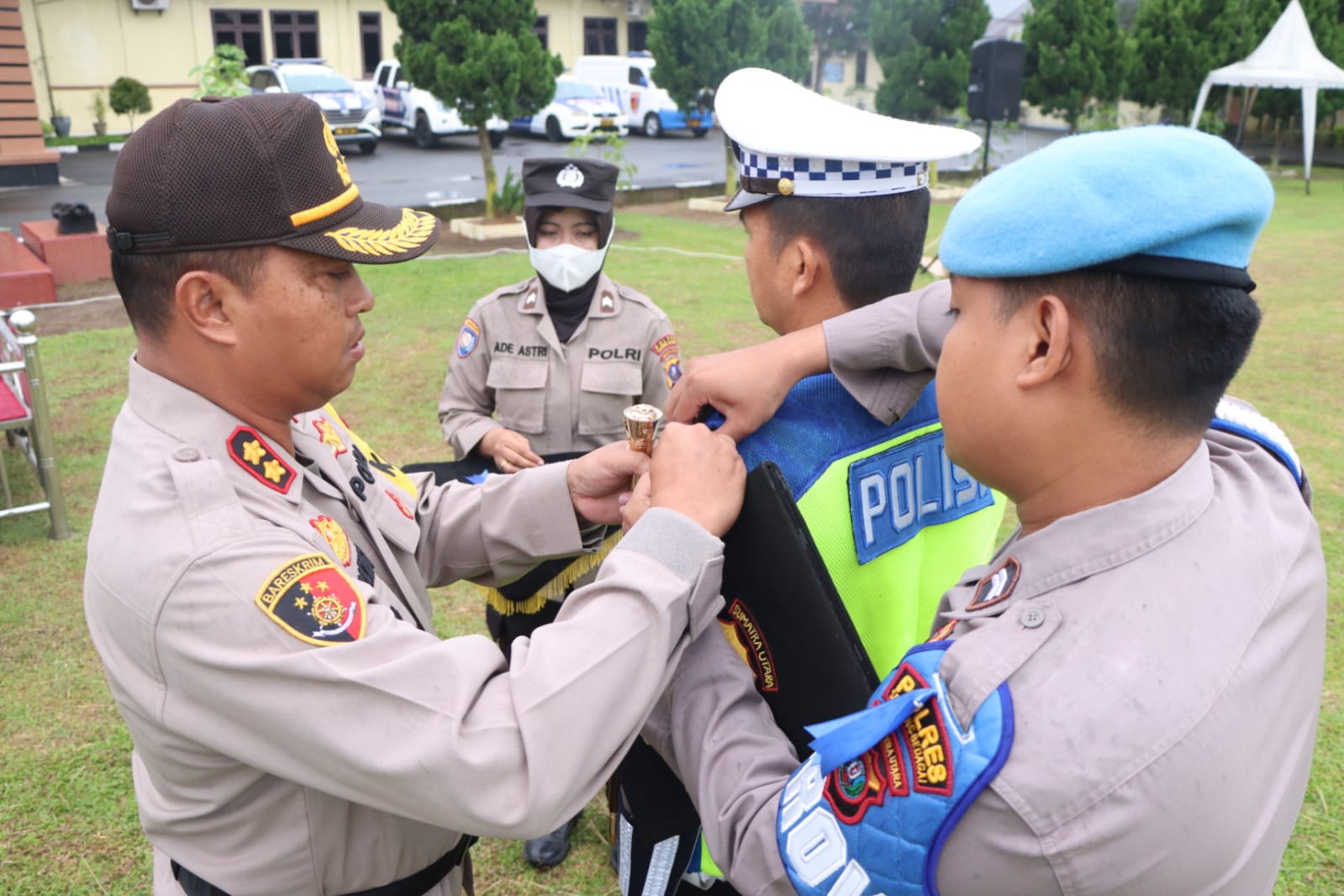 Kapolres Sergai Pimpin Apel Pasukan Ops Zebra Toba 2022