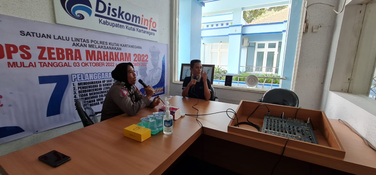 Polres Kukar Sosialisasi Ops Zebra Mahakam 2022