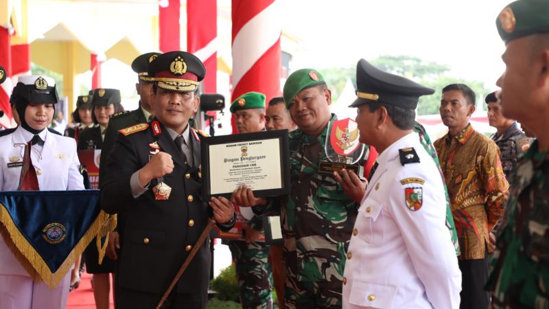 Hadiri HUT TNI ke 77, Kapolda Sumut : Semoga TNI-Polri Semakin Kompak dan Solid
