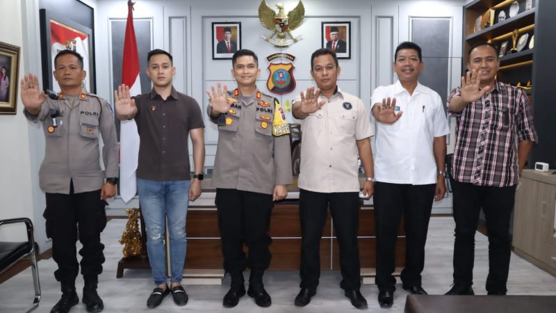 Kapolres Bersilaturahmi dengan BNNK Asahan
