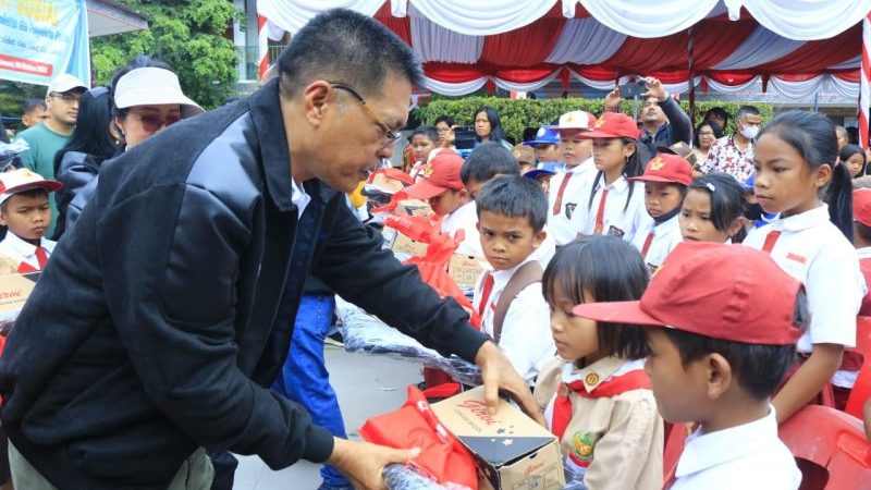 Peduli Kabupaten Samosir, Panbil Group Bakti Sosial Untuk Masyarakat