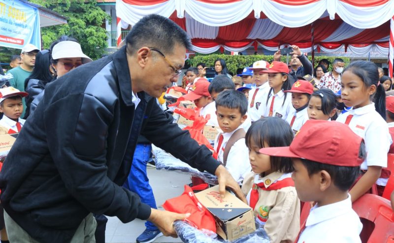Peduli Kabupaten Samosir, Panbil Group Bakti Sosial Untuk Masyarakat