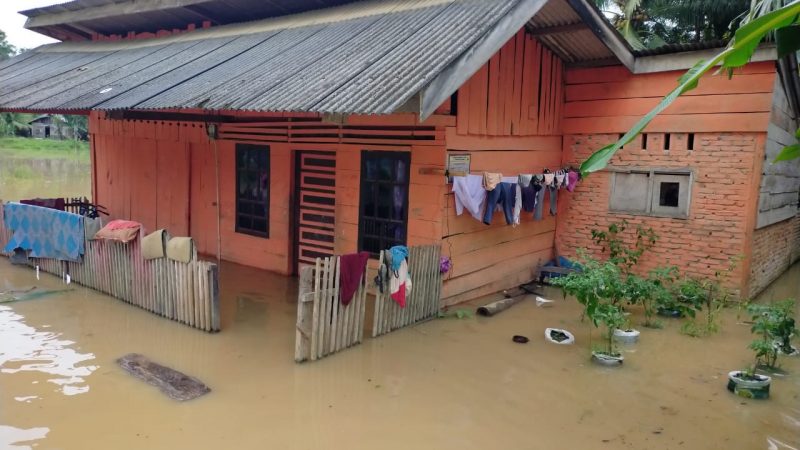 Beberapa Rumah Warga Terendam Banjir