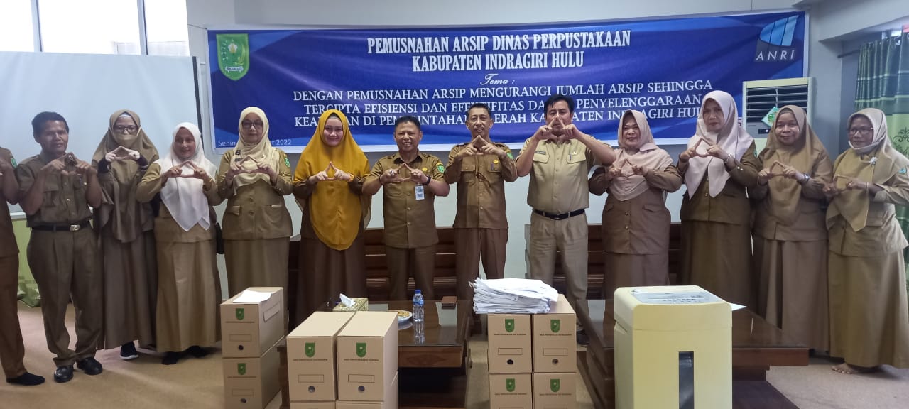 816 Berkas Dimusnahkan, Joni Maryànto : Bisa Jadi Motivasi Dengan OPD Lainnya