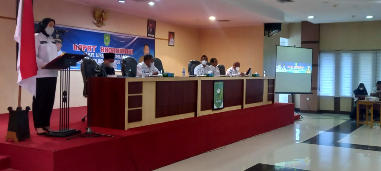 Rakor Kades, Lurah dan Camat Se Inhu, Bupati Inhu : Jangan Ada Pelanggaran Hukum