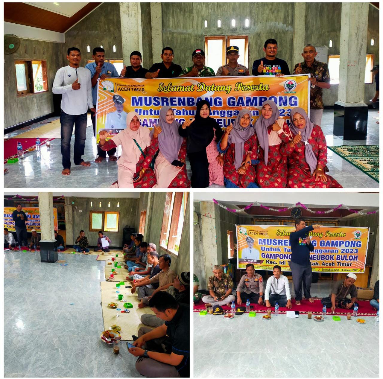 Gampong Seuneubok Buloh Laksanakan Musrenbangdes TA 2023