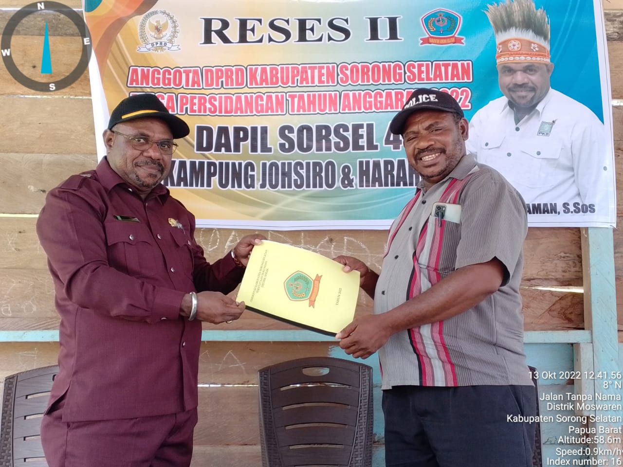 Kampung Persiapan Dan Distrik Persiapan di Sorong Selatan Masih jadi Aspirasi Utama Sat DPRD Reses