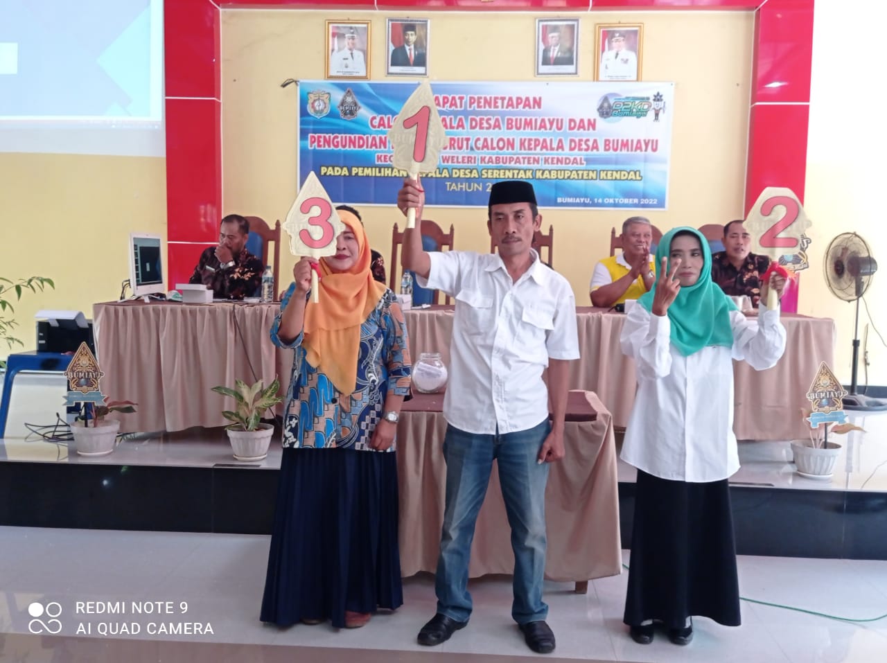 Moh Johan : Tiga Calon Kades Bumiayu Harap Jaga Kondusifitas di Pesta Demokrasi