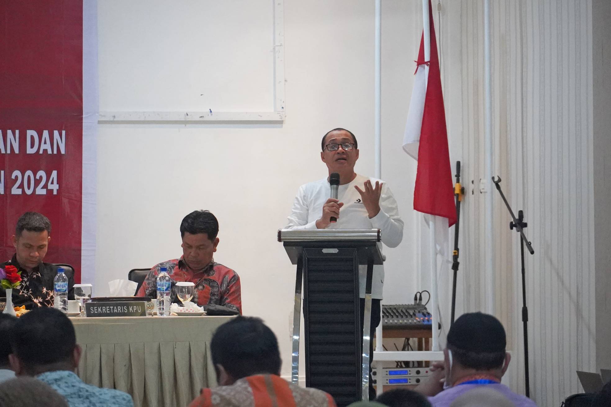 Zahir Narsum Sosialisasi Verifikasi Faktual Kepengurusan dan Keanggotaan Parpol Calon Peserta Pemilu 2024