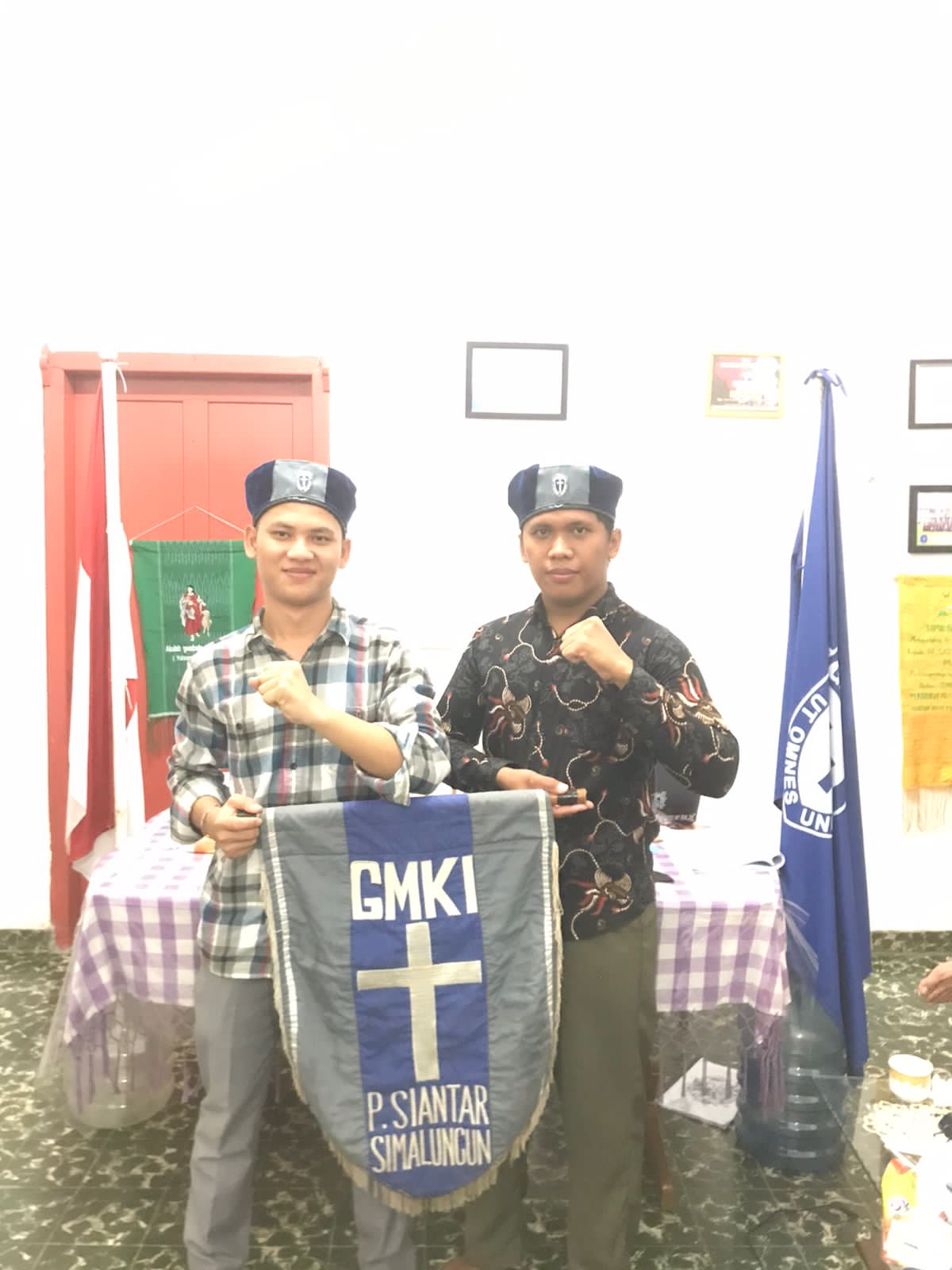 Imanuel Siregar dan Virdo Manurung pimpin GMKI Komisariat STT HKBP