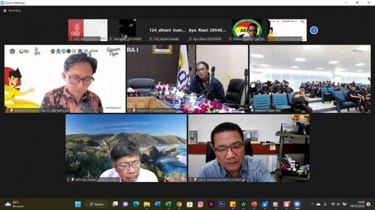 Kanwil DJP Sumut I Tutup Program Relawan Pajak 2022