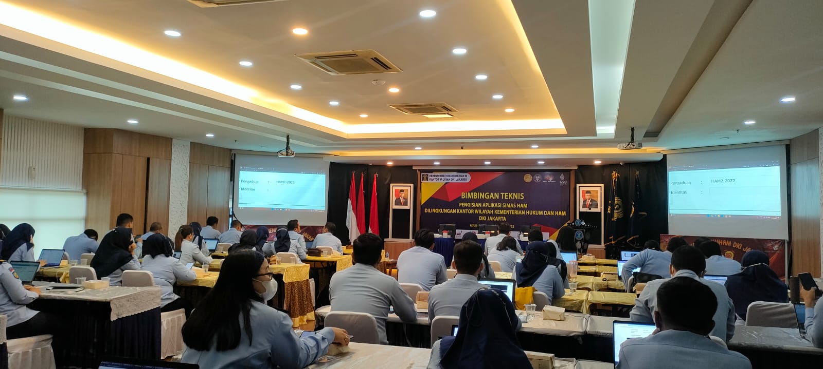 Rutan Cipinang Kanwil Kemenkumham DKI Jakarta Tingkatkan Pelayanan Komunikasi Masyarakat Melalui Applikasi SIMASHAM